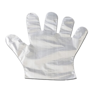 有buy有保庇 1包100PCS 手扒雞手套 薄款 100入 免洗手套 拋棄式手套 塑膠手套