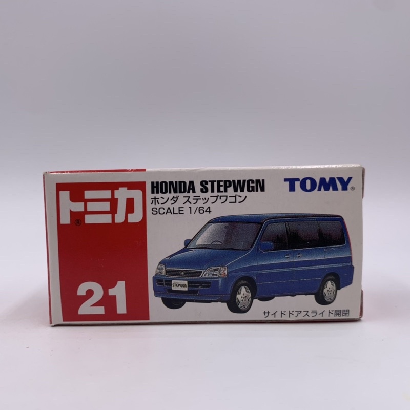 Tomica No.21 Honda STEPWGN 舊藍標
