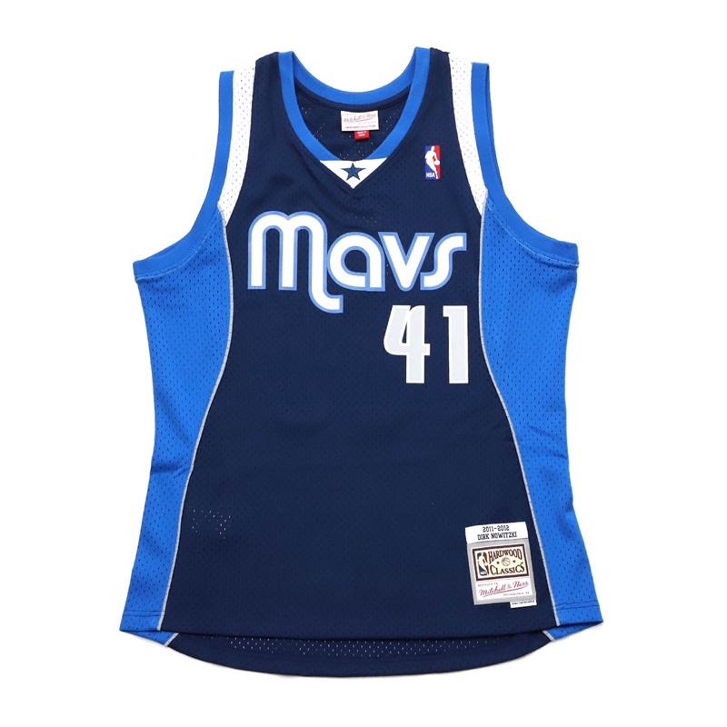 Mitchell&amp;Ness NBA 達拉斯小牛隊 獨行俠 球迷版球衣Swingman Dirk Nowitzki