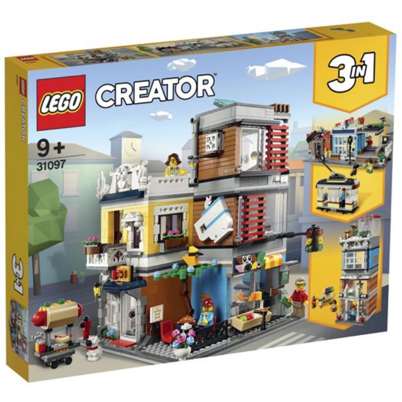 LEGO樂高 “31097“寵物店與咖啡廳（全新未拆）