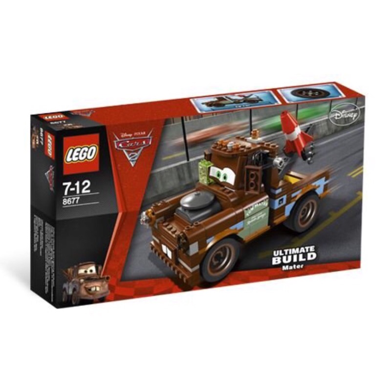 LEGO 8677 汽車總動員 脫線 Cars Ultimate Build Mater