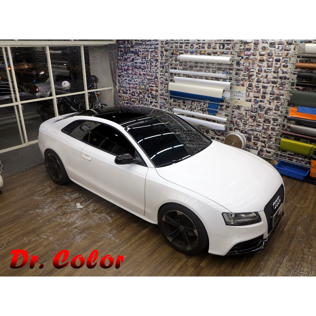 Dr. Color 玩色專業汽車包膜 Audi A5 Coupe 類全景式天窗