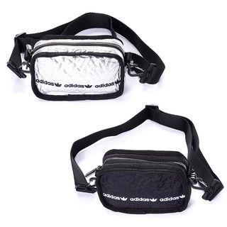 ADIDAS MINI MINI AIRLI 三葉草 運動 休閒 斜背小包 GE4776 黑 GF3190 銀