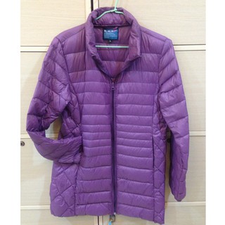 輕羽絨外套🧥 長版 （帽可拆）