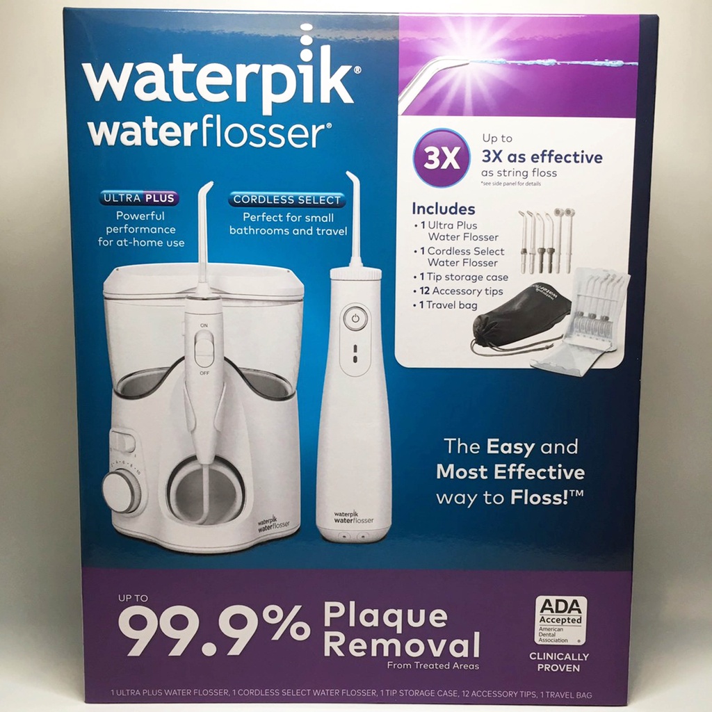 Waterpik 多功能沖牙機組 WP150+可攜式WF10  沖牙機 WP150+可攜式WP310 沖牙機 好市多