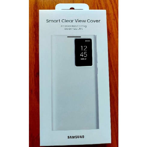 Samsung Galaxy S22 Ultra 原廠全透視感應皮套（白色）超低價出售！！
