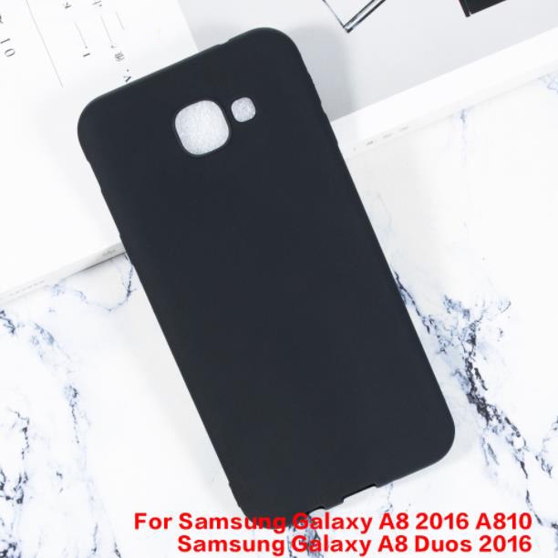 SAMSUNG 適用於三星 Galaxy A8 2016 A810 凝膠矽膠手機保護後殼保護殼的軟 TPU 手機殼