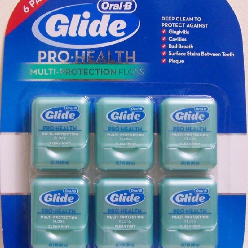 現貨 歐樂B GLIDE 深層清潔牙線 清涼薄荷味 Oral-B Costco 牙線