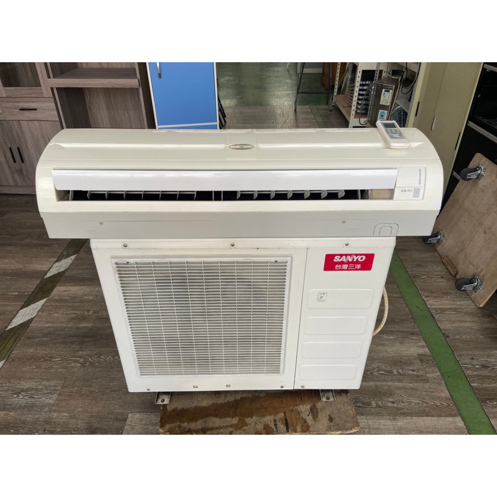 吉田二手傢俱 Sanyo三洋8 10坪分離式冷氣套房冷氣辦公室冷氣客廳冷氣家用冷氣一對一 蝦皮購物