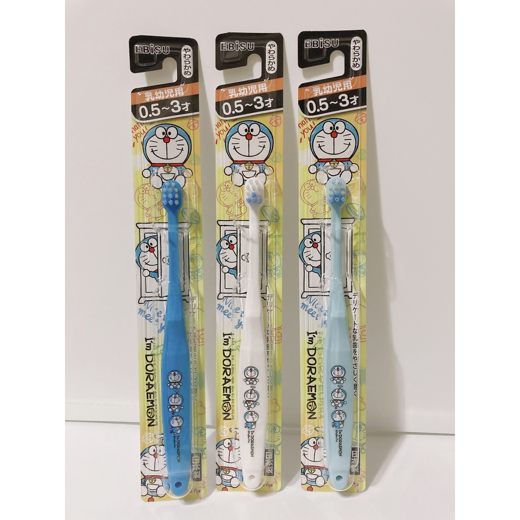 【方寸小賣所】日本製哆啦ㄟ夢牙刷(📢📢0.5~3歲兒童使用)兒童口腔護理 牙刷 保健用品