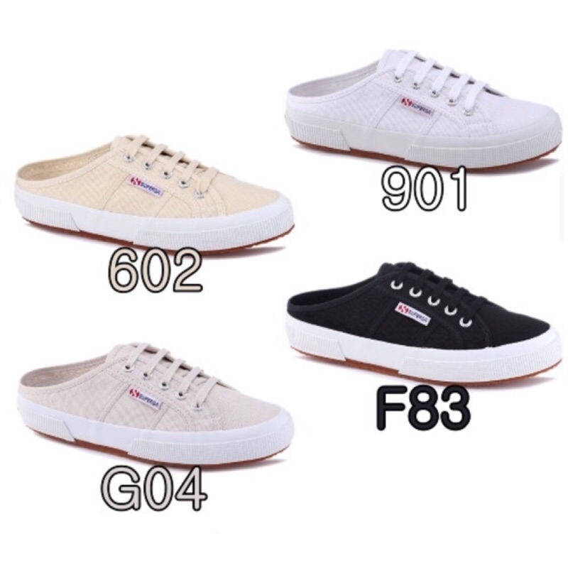 韓國代購正品 現貨 預購 義大利superga 2402代言韓國太研穆勒鞋懶人鞋s00gjb0 蝦皮購物