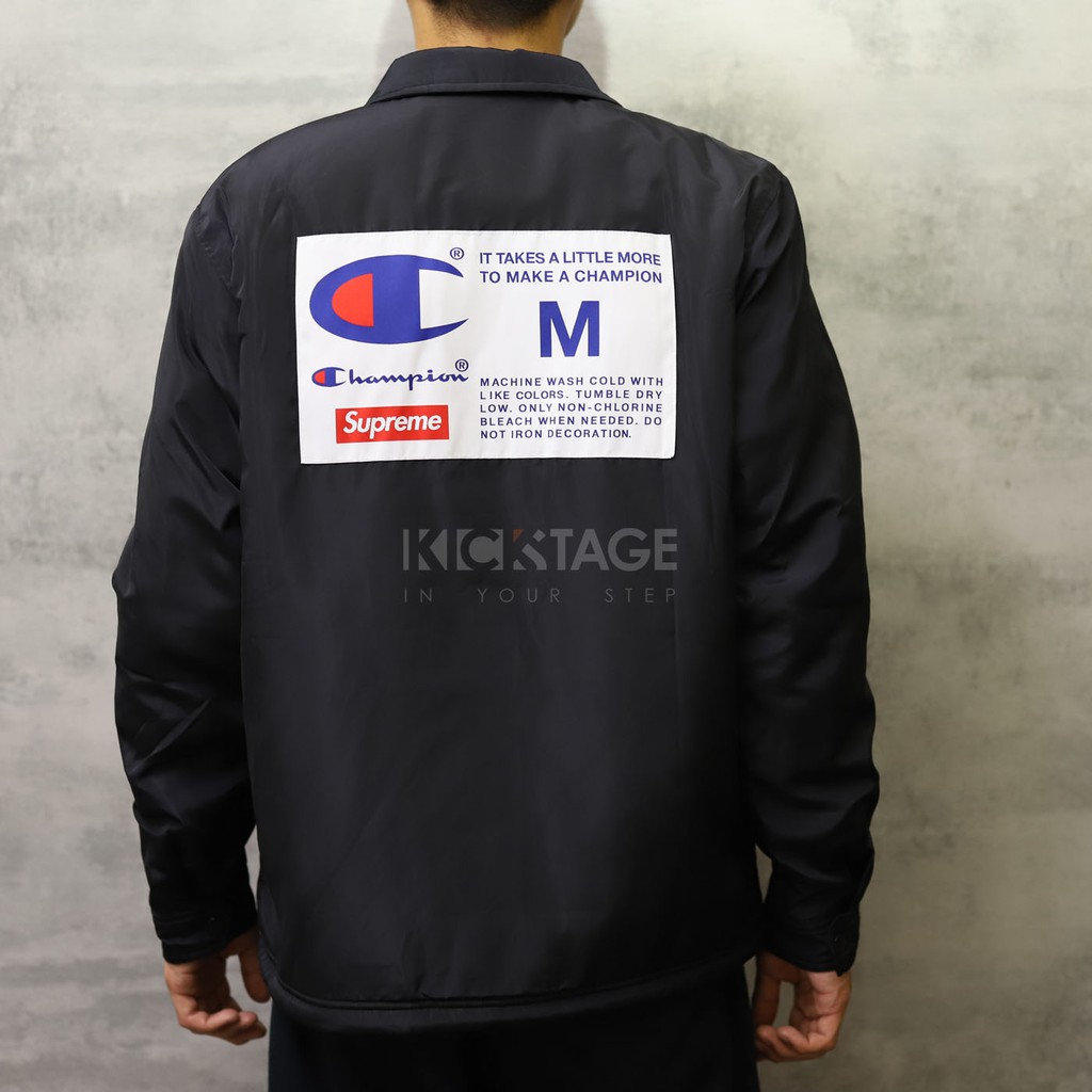 Supreme Champion Label Coaches Jacket 