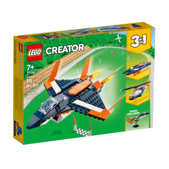 正版公司貨 LEGO 樂高 Creator系列 LEGO 31126 超音速噴射機