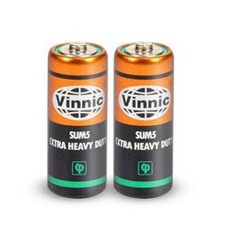 光芒一閃專用電池 Vinnic碳鋅5號電池 N R1 1.5V (兩入裝)