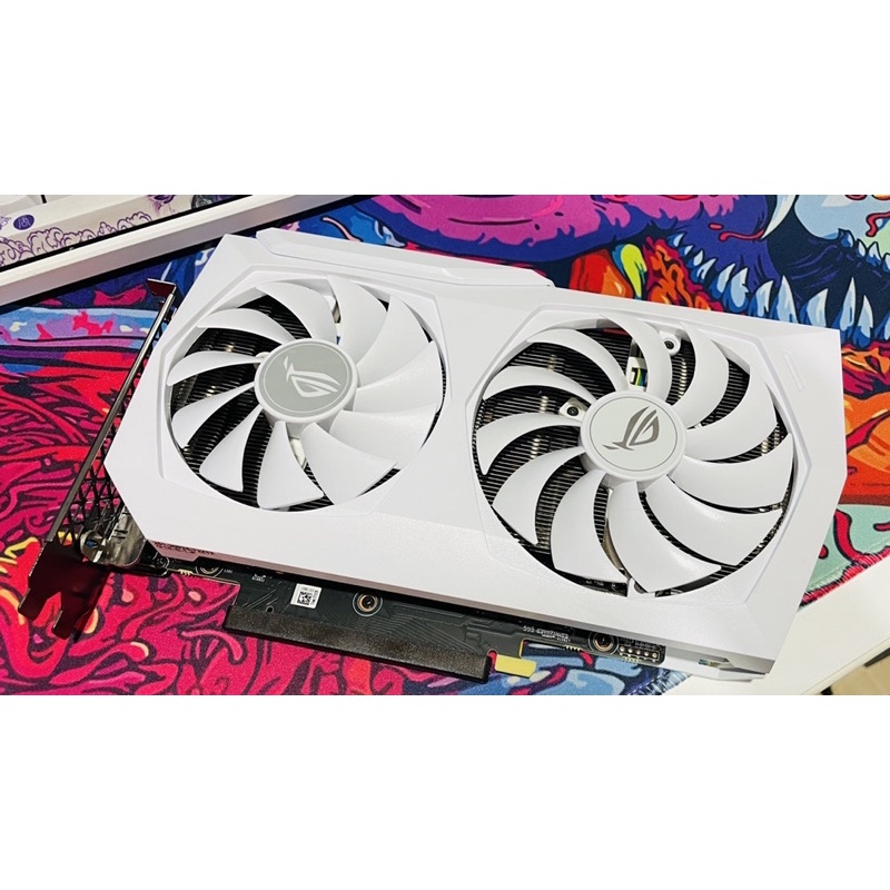 Zotac RTX 3060 white LHR 今年8/27購入僅打遊戲，改貼紙