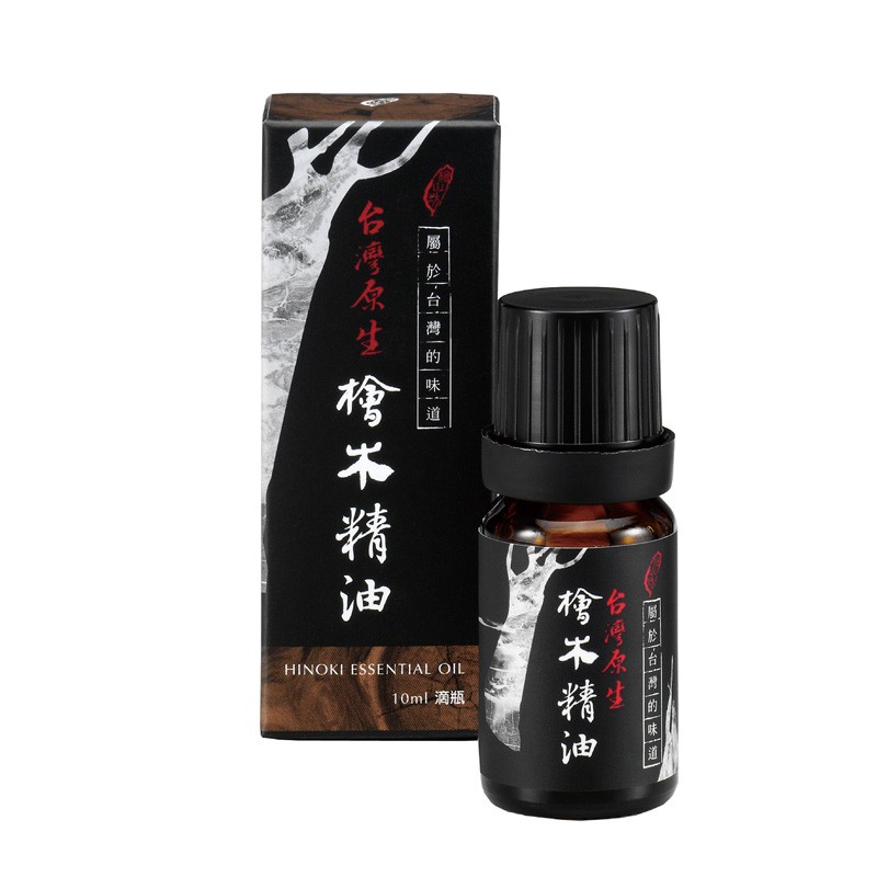 檜山坊 頂級台灣原生檜木精油10ml(滴瓶)