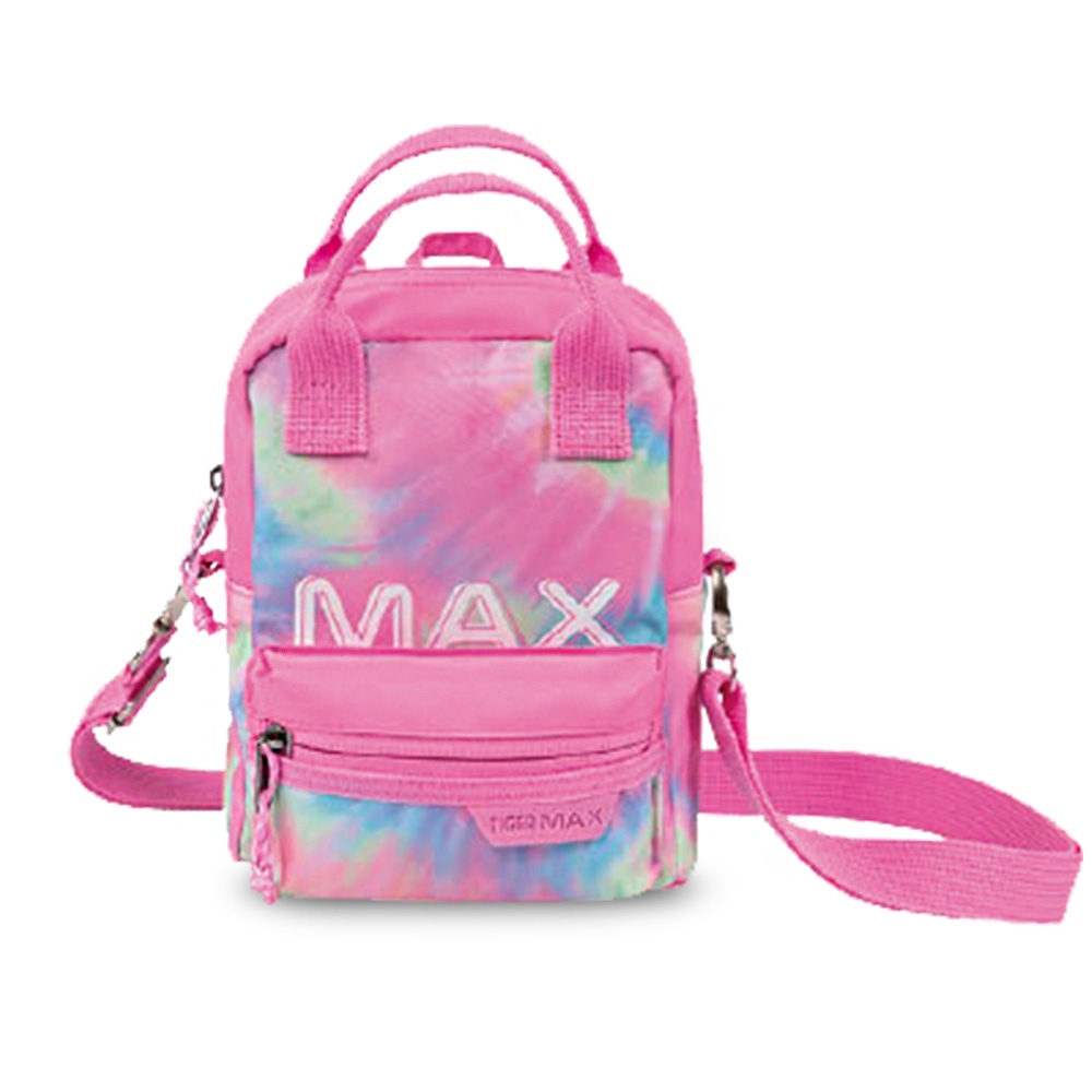 Tiger Family MAX斜背包-紫藤星空 小包 女包 側背包 三用包 運動