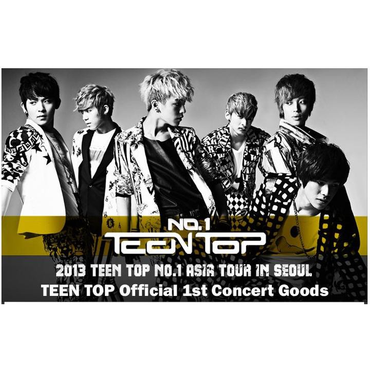 ☆韓利塢☆Teen Top [ 2013 No.1 ] 官方週邊~ Asia Tour in Seoul 首爾