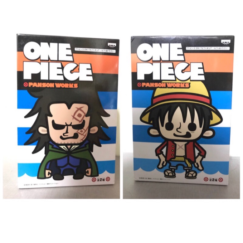 One Piece Panson Works革命軍多拉革龍以及魯夫 2盒一起700元 蝦皮購物