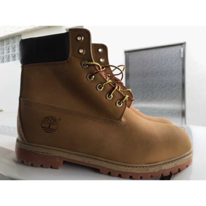 二手Timberland 11號 添柏嵐 踢不爛 男版 男鞋 真皮防水經典黃靴