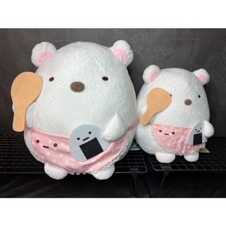 【喵喵】✧San-X臺灣正版授權 角落生物18吋12吋賣菜款【白熊】大娃娃 99免運