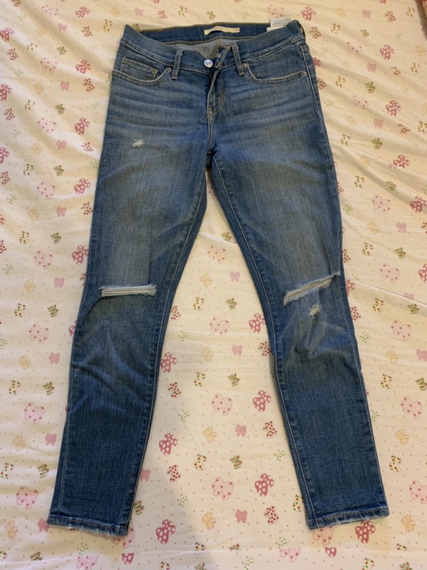 levi's 711 coolmax skinny ankle jeans