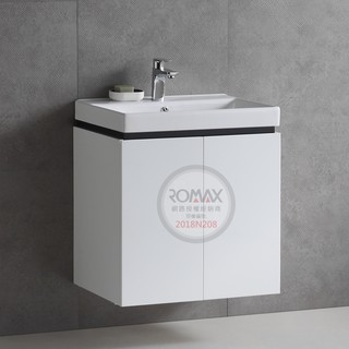 羅曼史衛浴ROMAX TW71+RD11 鋼琴烤漆防水浴櫃