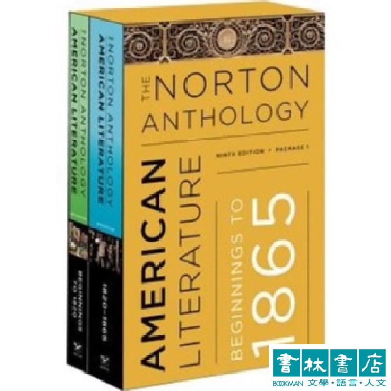 Norton Anthology of American Literature: Vol. A&B, 9/e 美國文學史