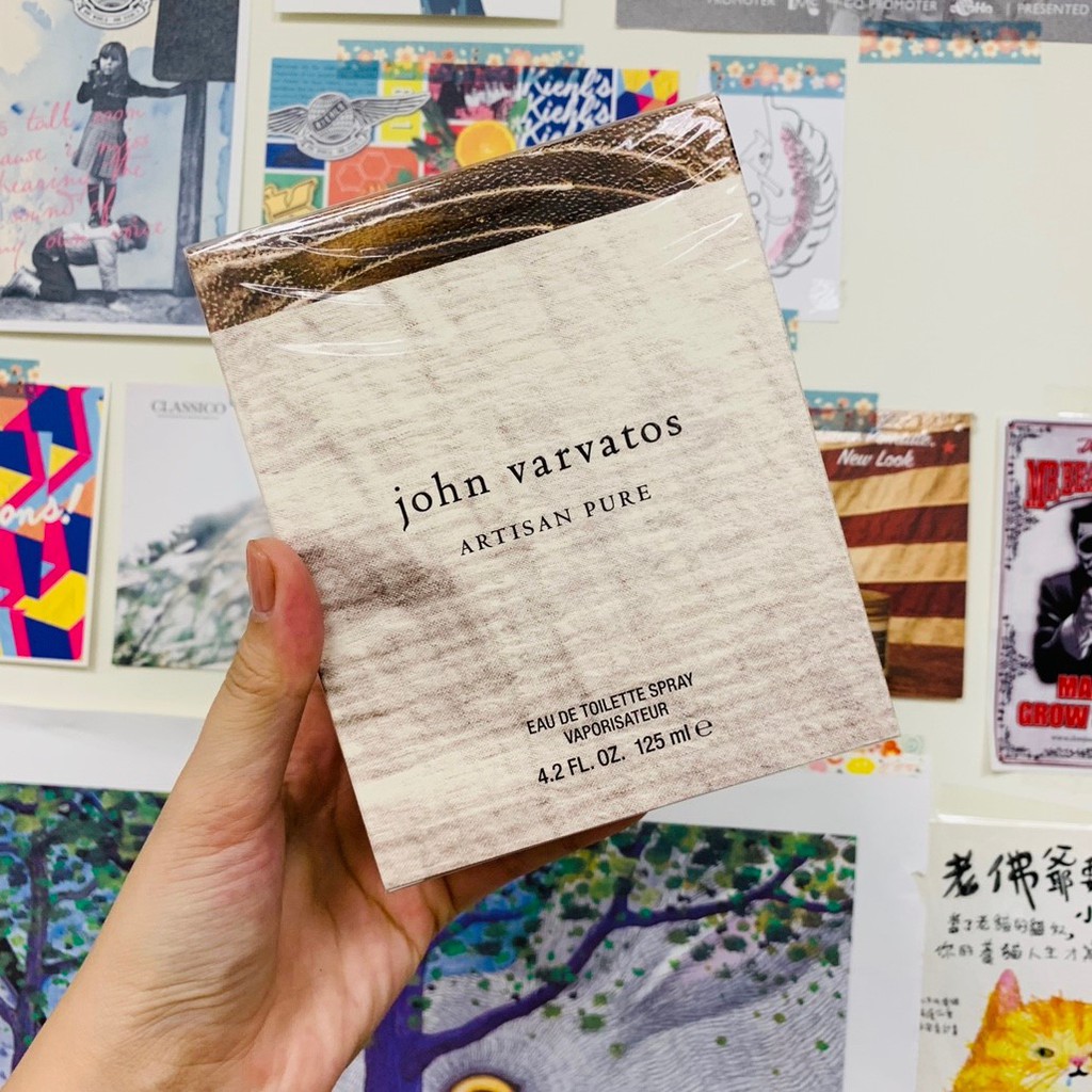 NANA實拍二店~John Varvatos Artisan 工匠純淨 男性淡香水 75ml/ 125ml TESTER