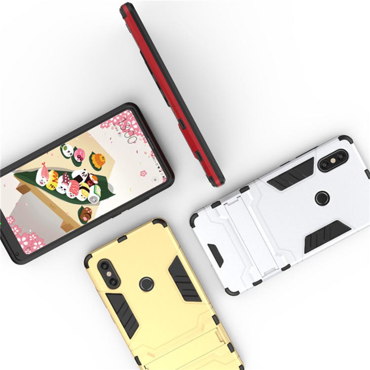 小米Mix 2S手機小米mix 2s保護套Xiaomi鎧甲隱形支架殼全包創意潮