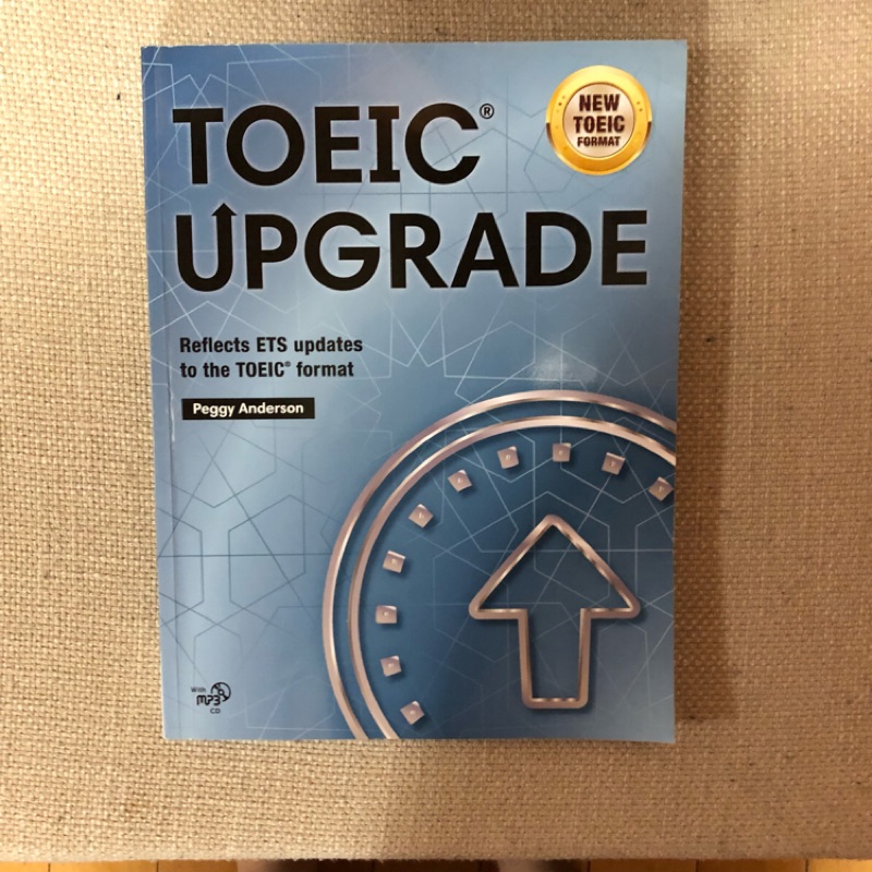 TOEIC UPGRADE 新多益 參考書 附光碟