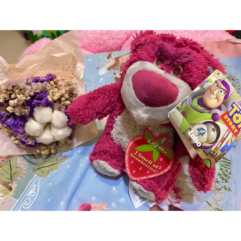 日本東京迪士尼代購 熊抱哥 草莓熊 草莓味 玩偶 生日聖誕禮物首選 保證正版
