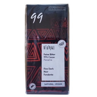 Vivani 德國 99%黑巧克力 80g/片