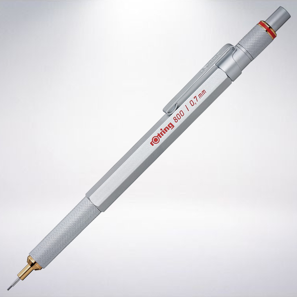 德國 rOtring 800 0.7mm 自動鉛筆: 銀色/Silver
