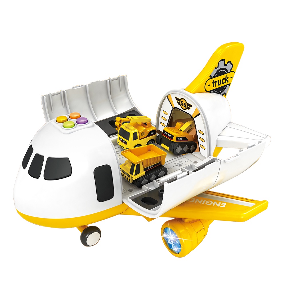 【瑪琍歐玩具】Q版飛機移動總部-工程系列/HS8004A