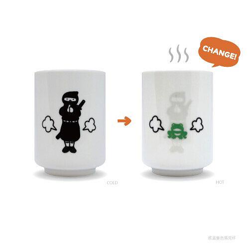 日本ARTHA日本感溫變色茶杯/ 忍者     ARTHA Japan Color Change Mug/ Ninja      eslite誠品