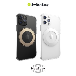 SwitchEasy 美國魚骨 MagSafe 磁吸防摔透明殼 iPhone 12 全尺寸 MagCrush