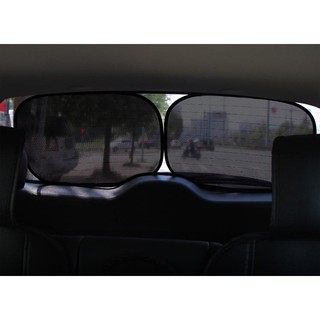 現貨 小圓弧 汽車側窗遮陽 抗UV97% 靜電遮陽圓弧 42.5x38.5cm 2入組 靜電貼 靜電圓弧