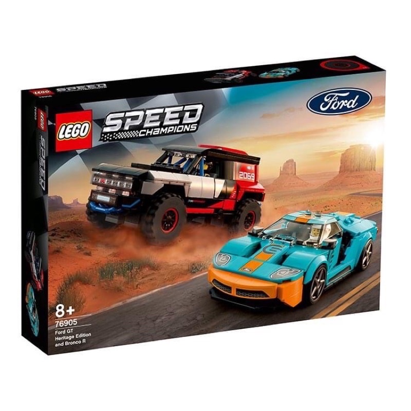 現貨 lego 樂高 76905 福特GT歷史特仕版 &amp; bronco R Ford 原價1899