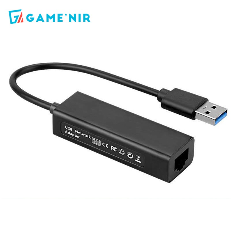 光纖級-有線網卡轉接器(USB)-支援Switch/PC/Mac