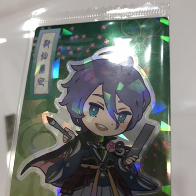 刀劍亂舞食玩雷射膜貼紙歌仙兼定 蝦皮購物