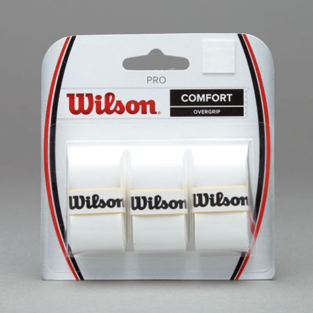 【樂熊居】Wilson Pro Overgrip 白色握把布(Federer使用款)