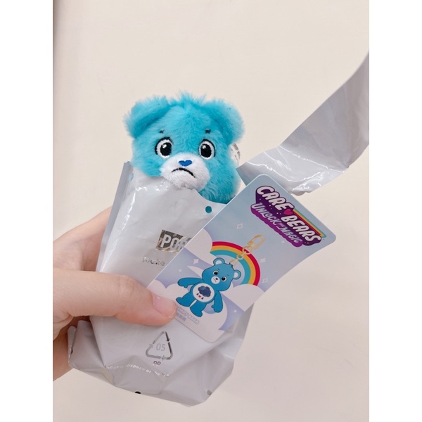 🌈Care Bears 彩虹熊 🌈盲盒 有香味 藍色吊飾 生氣熊 憤怒熊 確認款POP MART 泡泡瑪特 絨毛吊飾