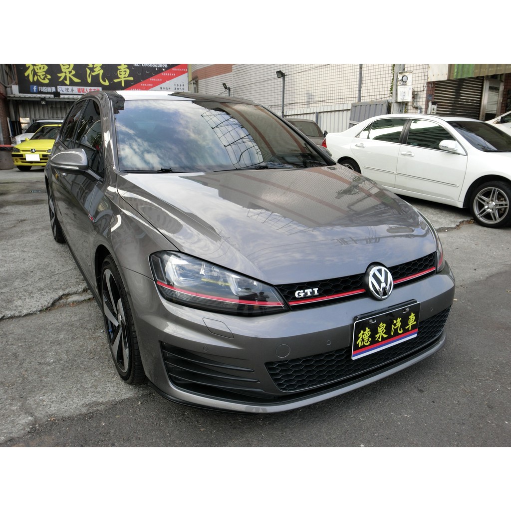 豬豬人中古車 德泉汽車 14年福斯golf Gti 渦輪小鋼炮 中部第一實價車商 蝦皮購物