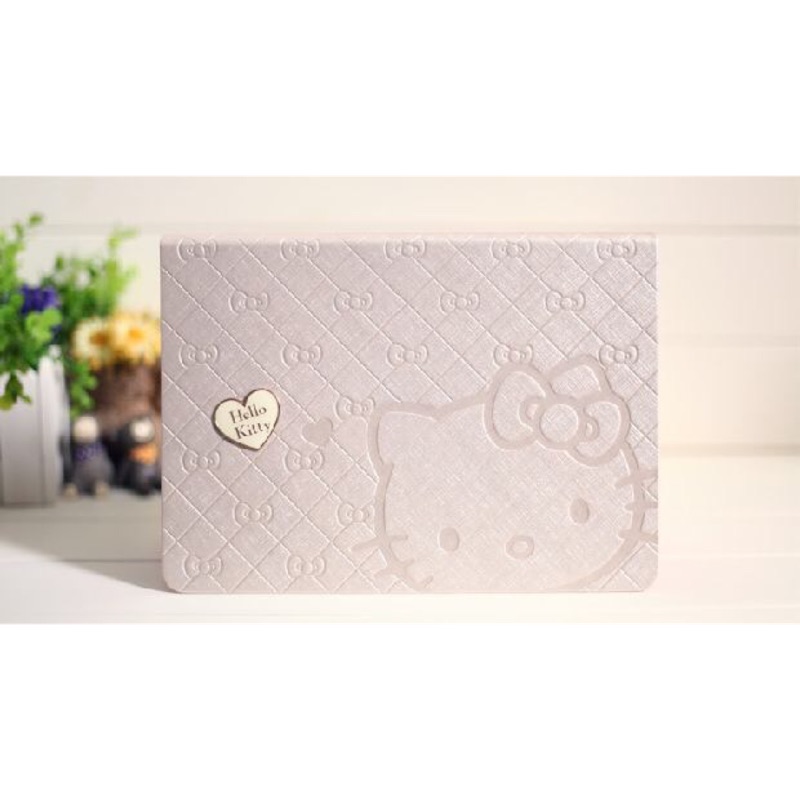 全新Hello Kitty iPad Air2摺疊式皮套–華麗金色