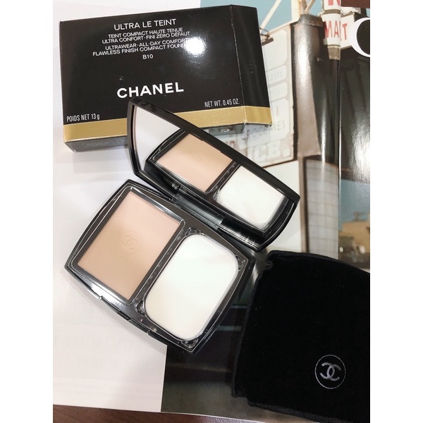 Chanel Ultra Le Teint Ultrawear All-Day Comfort Flawless Finish Compact  Foundation (refill) Compact Foundation