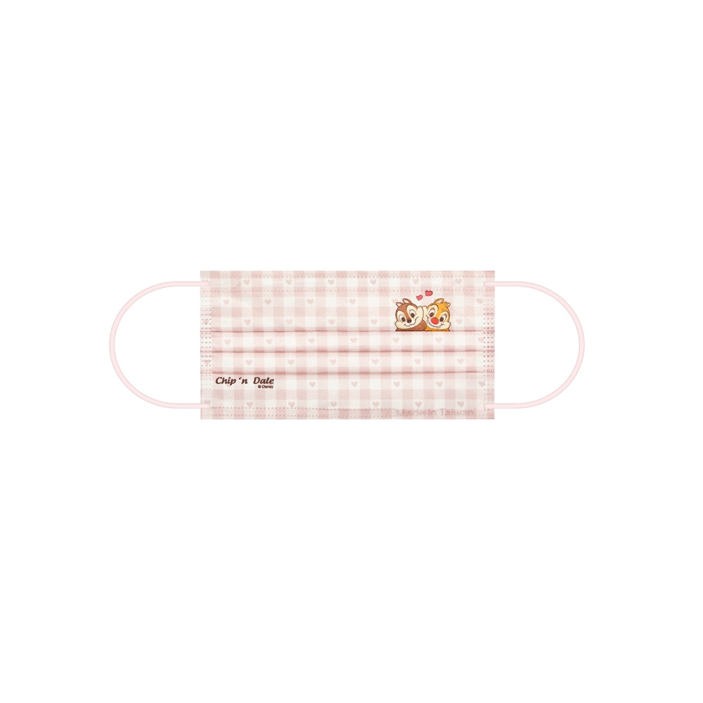 CACO-MIT 高濾親膚時尚口罩(10入) 奇奇蒂蒂格紋甜心【E6HM018】