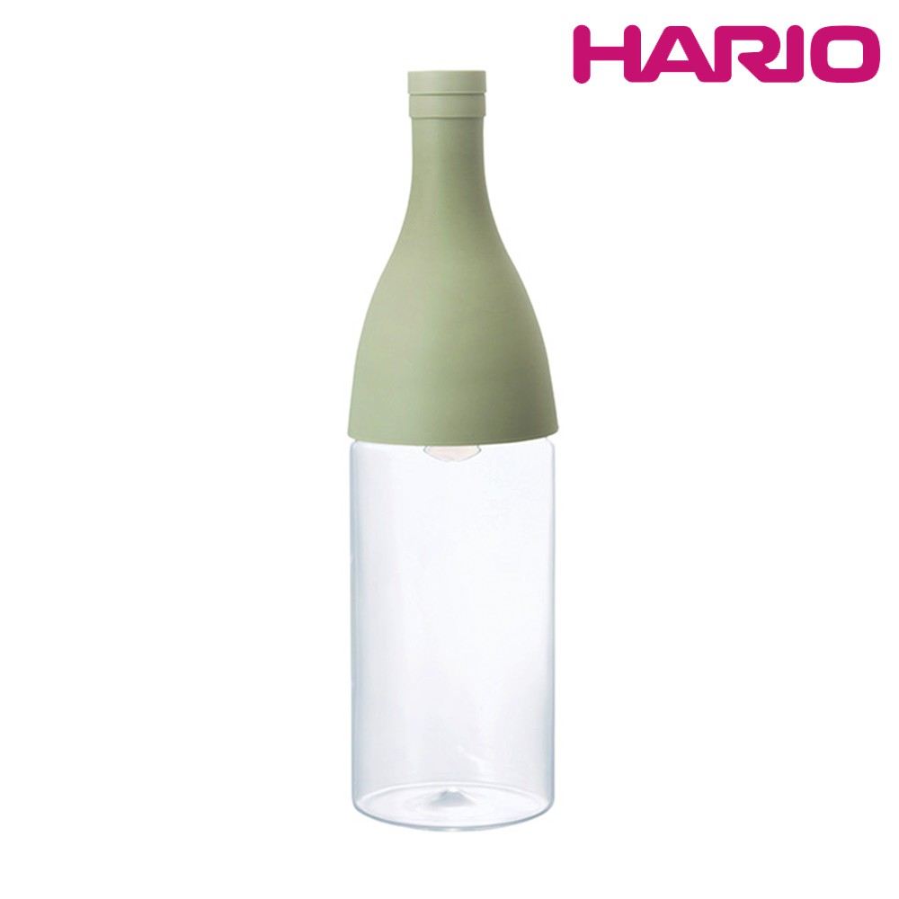 日本 HARIO AISNE香檳瓶白色冷泡茶壺(FIE-80PGR/FIE-80SG/FIE-80SPR)