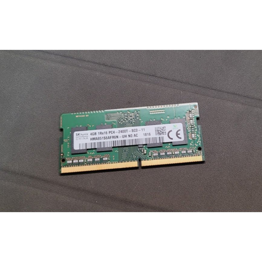 SK hynix 4GB PC4-2400T-SCO-11 DDR4-2400 4G  筆電記憶體