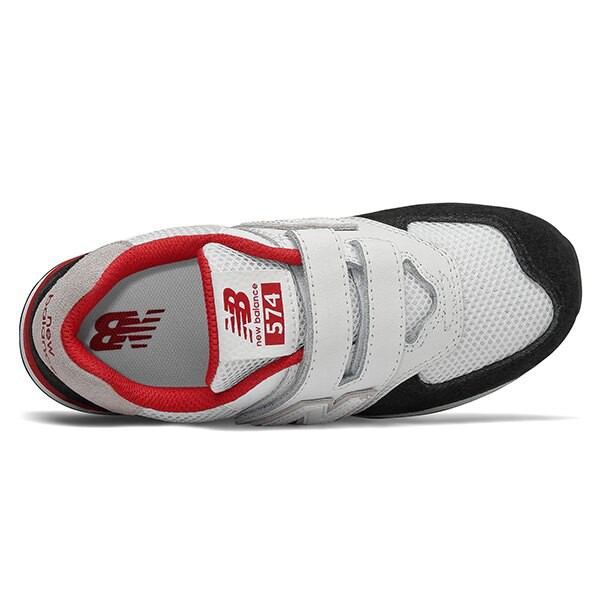 NEW BALANCE YV574NSB NB574 運動鞋黏帶中童鞋Wide 白黑紅原價1850 | 蝦皮購物